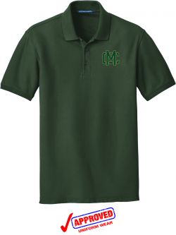 Port Authority Adult  / Youth Classic  Polo, Dark Forest Green